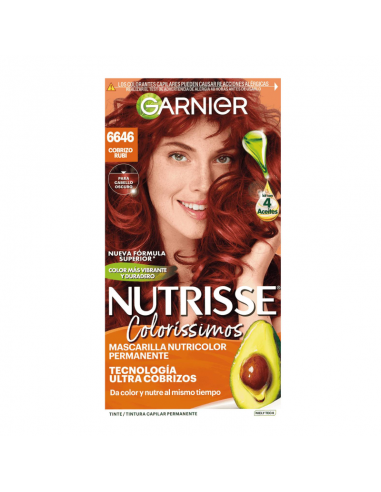 KIT CON AMONIACO NUTRISSE 6646 COBRIZO RUBI  