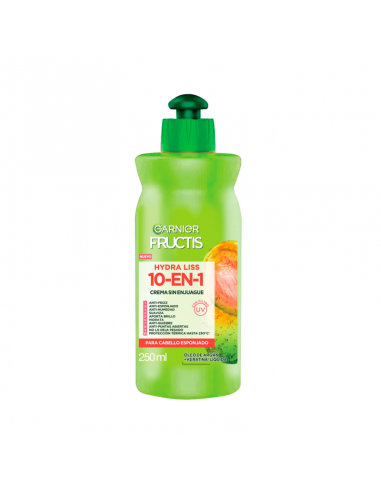 CREMA PARA PEINAR FRUCTIS HYDRA LISS 250 CC