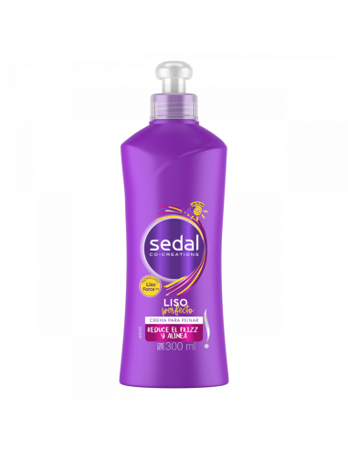 CREMA PARA PEINAR SEDAL LISO PERFECTO 300 CC
