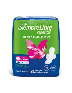 T.F. SIEMPRE LIBRE ESP ULTRAFINA C/A 8U