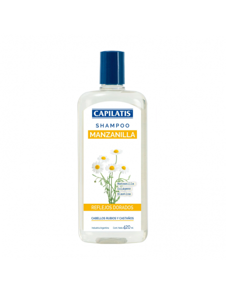 SHAMPOO CAPILATIS MANZANILLA - REFLEJOS DORADOS 420 cc