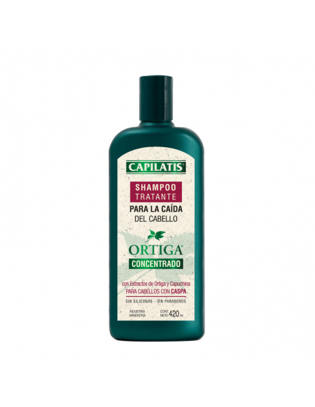SHAMPOO CAPILATIS ORTIGA CONCENTR CASPA-CAIDA DE CAB  