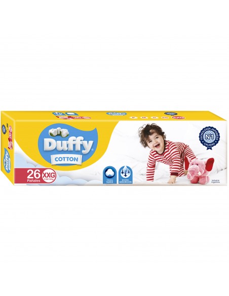 PAÑALES DUFFY HIPERPACK XXG 26UN