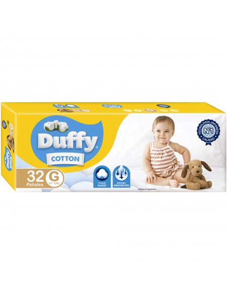 PAÑALES DUFFY HIPERPACK GRANDE 32U