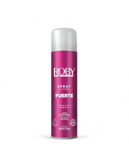 SPRAY ROBY FIJADOR FUERTE 390ML