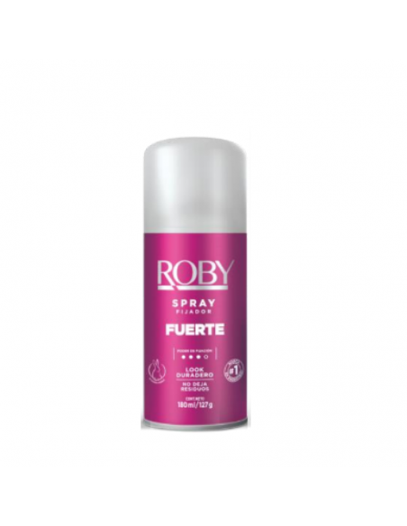 SPRAY ROBY FIJADOR FUERTE 180ML
