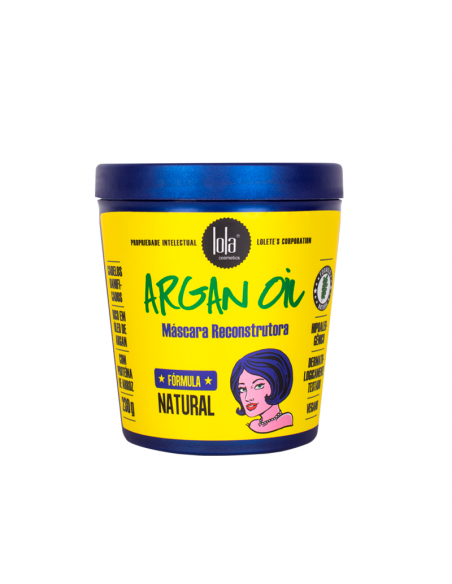 CREMA DE TRATAMIENTO LOLA COSMETICS MASCARA ARGAN OIL 230 GR