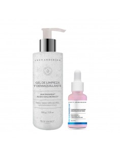 SET DE CREMA LUCY ANDERSON BLUE ENERGY I CREMA PERF/REP+CONC GOTAS TENSOR+AGUA MIC.BIF  