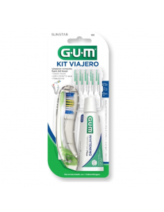CEPILLOS DE DIENTES GUM KIT TRAVEL C/PASTA DENTAL+SOFT  PIC  