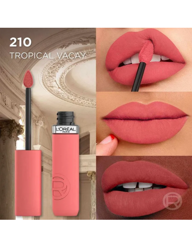 LABIALES LOREAL INFALIBLE MATTE RESISTANCE 210  