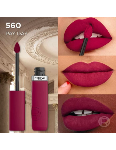 LABIALES LOREAL INFALIBLE MATTE RESISTANCE 560  