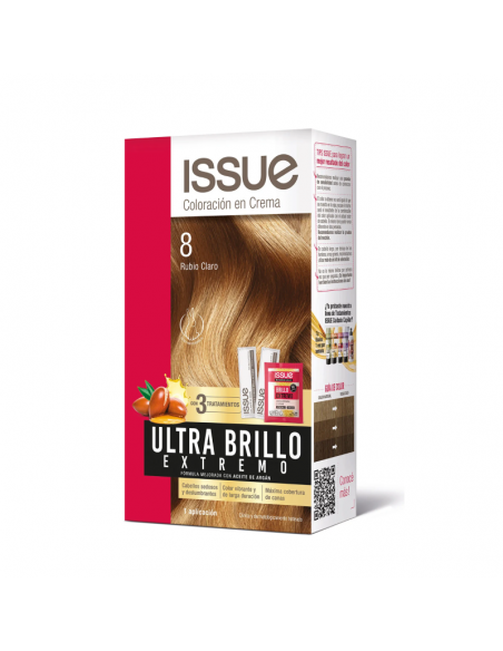 KIT CON AMONIACO ISSUE ultra brillo extremo t8  