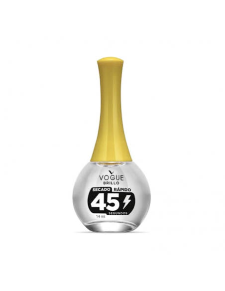 ESMALTE BRILLO VOGUE SECADO RAPIDO 45´
