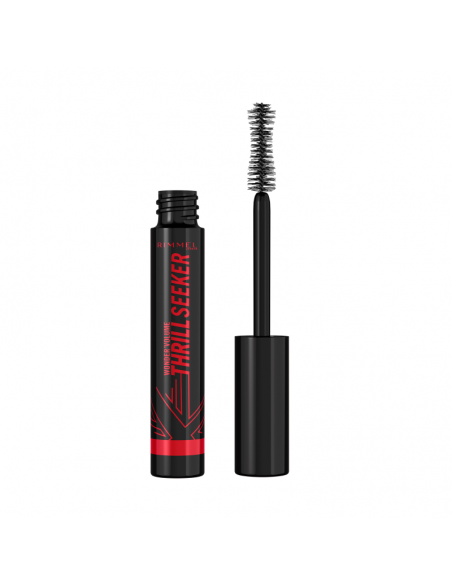 MASCARA PARA PESTAÑAS RIMMEL THRILL SEEKER PITCH BLACK 002  