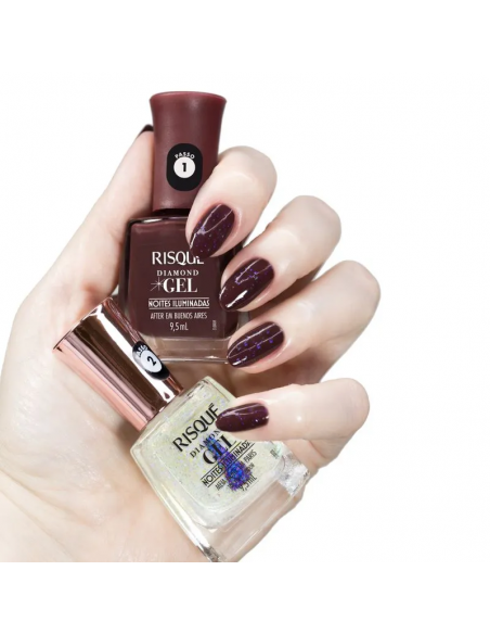 ESMALTES RISQUE MEDIA NOCHE EN PARIS GEL 001  