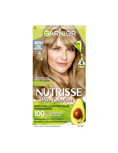 TINT NUTRISSE ULTRA COB RUBIO CLARO 80U