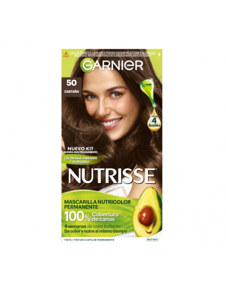 KIT CON AMONIACO NUTRISSE 50 CASTAÑO CLASICO  