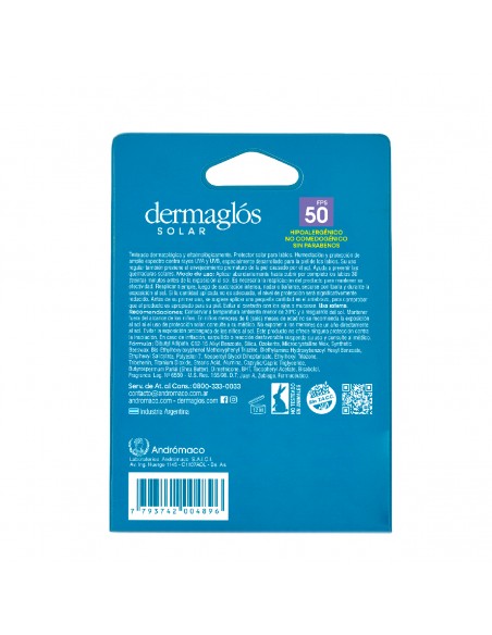 PROTECTOR SOLAR DERMAGLOS LAPIZ LABIAL FPS50 3 gr