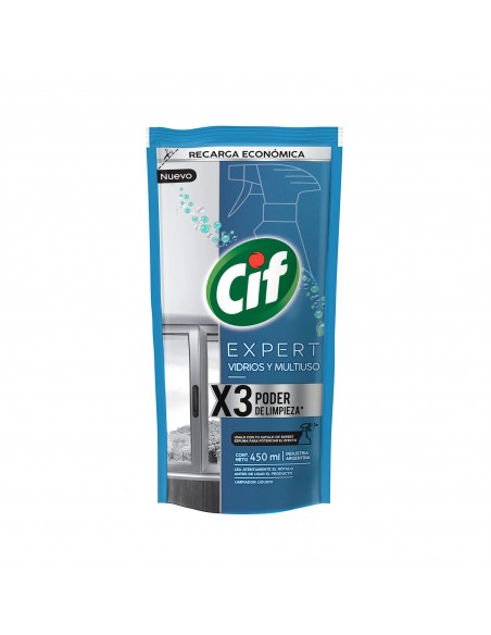 LIMPIAD.CIF BIOACTIVE P/VIDRIOS DP 450CC