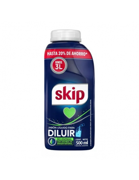 DET.LIQ SKIP BAJA ESPUMA P/DILUIR 500CC