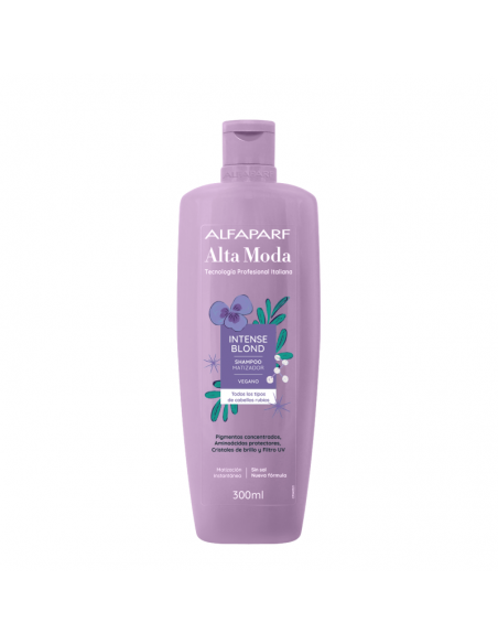 SHAMPOO ALTA MODA MATIZADOR INTENSE BLOND 300 cc