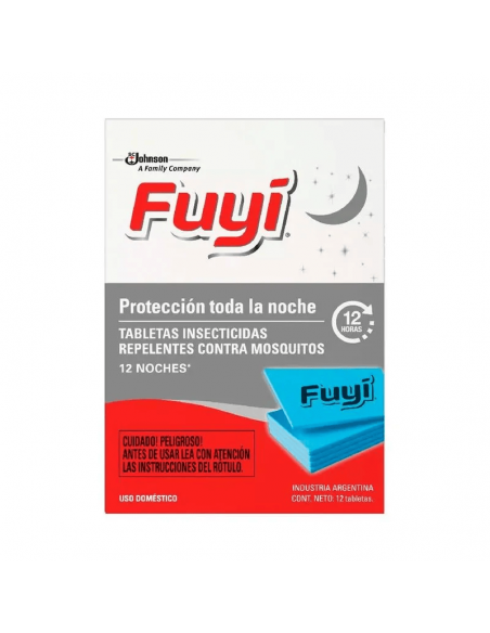 INSECTICIDA FUYI TABLETAS 12UN