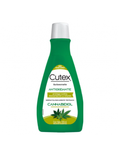QUITA ESMALTES CUTEX ANTIOXIDANTE & CBD 100 cc