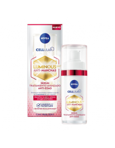 CREMA PARA ROSTRO NIVEA SERUM LUMINOUS ANTI-AGE ADVANCED 30 cc