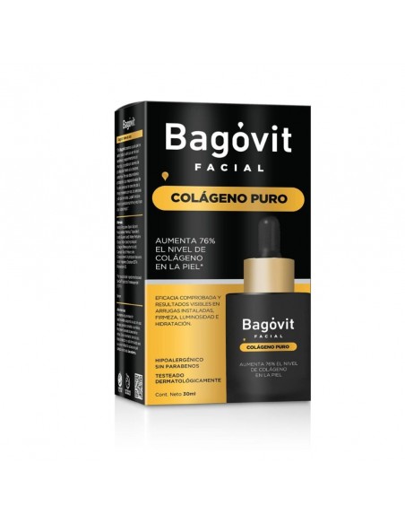 CREMA PARA ROSTRO BAGOVIT SERUM FACIAL COLAGENO PURO 30 cc