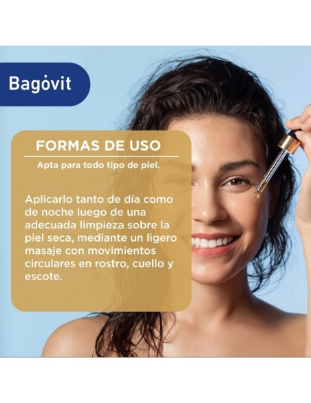 CREMA PARA ROSTRO BAGOVIT SERUM FACIAL COLAGENO PURO 30 cc