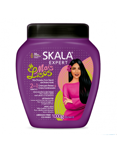 CREMA DE TRATAMIENTO SKALA EXPERT 2 EN 1 MAIS LISOS 1000 GR