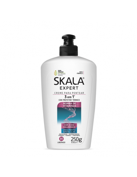 CREMA PARA PEINAR SKALA EXPERT 3 EN 1 BOMBA DE VITAMINA 250 gr