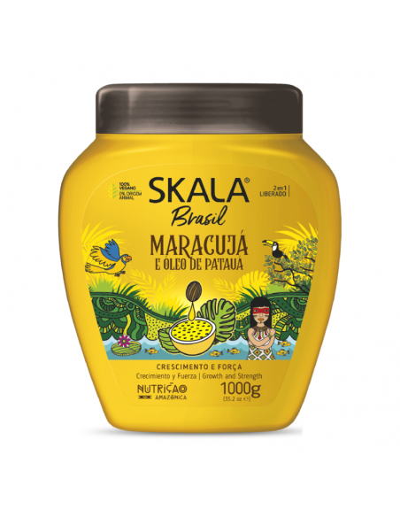 CREMA DE TRATAMIENTO SKALA EXPERT MARACUJÁ E OLEO PATAGUÁ 1000 GR
