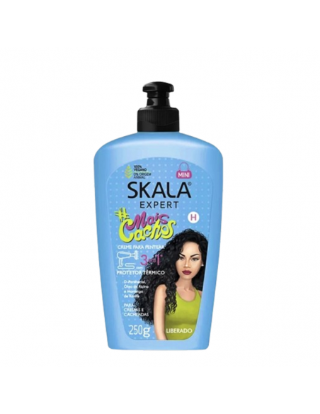 CREMA PARA PEINAR SKALA EXPERT 3 EN 1 MAIS CACHOS 250 gr