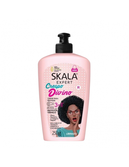 CREMA PARA PEINAR SKALA EXPERT 3 EN 1 CRESPO DIVINO 250 gr