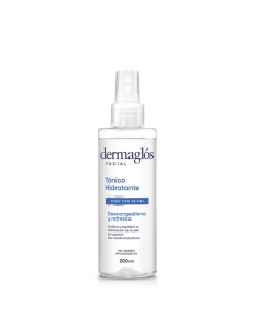 CREMA PARA ROSTRO DERMAGLOS tonico hidratante SPRAY 200 cc