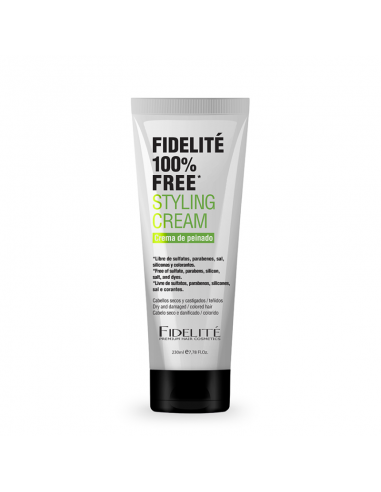 CREMA PARA PEINAR FIDELITE 100% FREE 230 CC