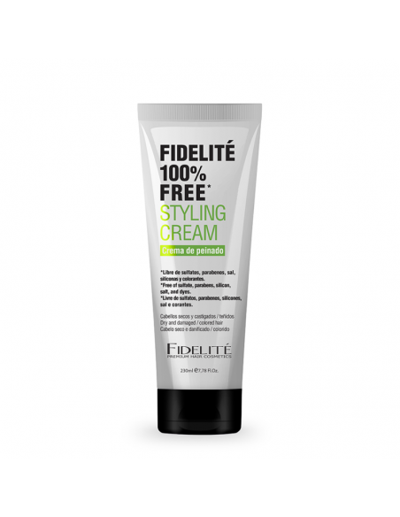 CREMA PARA PEINAR FIDELITE 100% FREE 230 CC