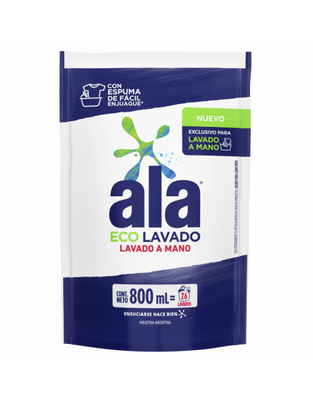 DET.LIQ ALA REGULAR ECO LAV DP 800CC