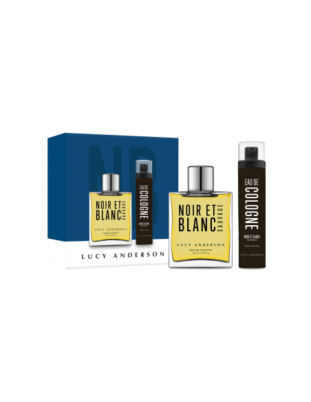 SET DE PERFUME LUCY ANDERSON EDT NOIR ET BLANC SAUVAGE+COLOGN100 105 cc