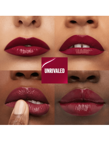 LABIALES MAYBELLINE SUPER STAY VINYL INK UNRIVALED  