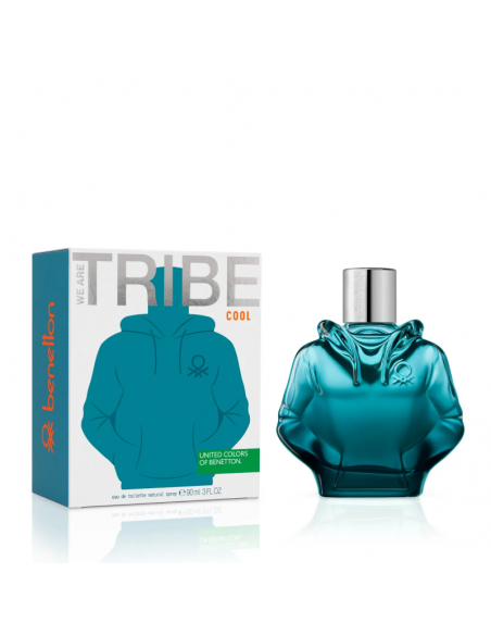 FRAGANCIAS SEMI-SELECTIVAS BENETTON EDT TRIBE COOL 90 cc