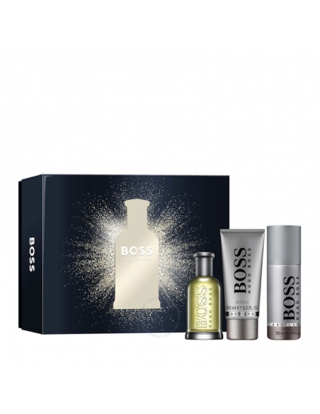 COFRE HUGO BOSS BOTTLED EDT X100+SG+DEO