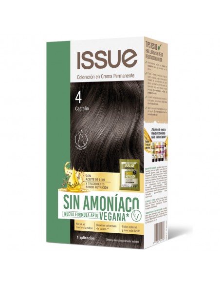 KIT SIN AMONIACO ISSUE T4 CASTAñO CLARO 47 GR