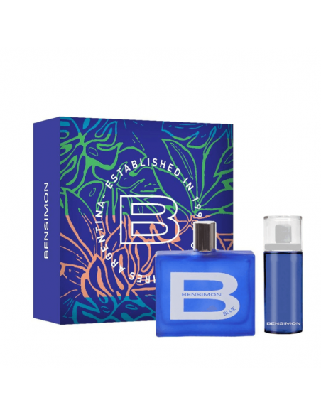 SET DE PERFUME BENSIMON BLUE EDP + COOL SPRAY 75CC 100 cc