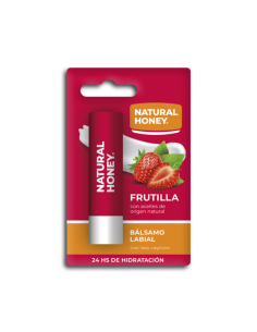 PROTECTOR LABIAL NATURAL HONEY BALSAMO SABOR FRUTILLA  