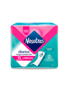 PROT.DIARIO NOSOTRAS LARGOS 15UN V.E