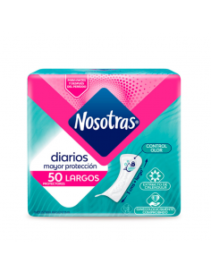 PROT.DIARIO NOSOTRAS LARGOS 50UN V.E