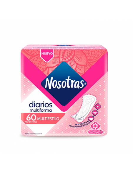 PROT.DIARIO NOSOTRAS MULTIESTILO 60UN V.E