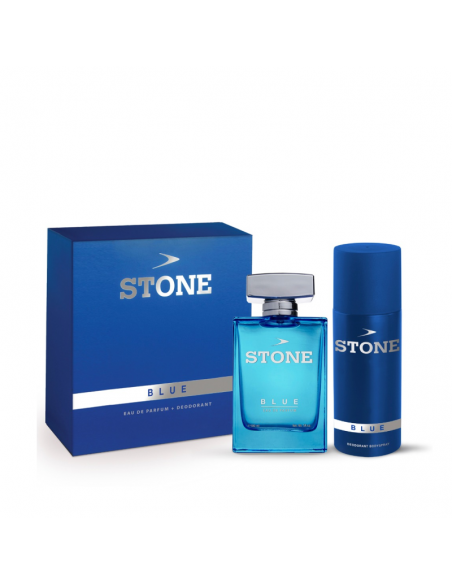 SET STONE BLUE EDP 100CC+DEO X150CC